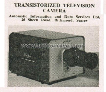 Transistorized Television Camera ; AIDS, Automatic (ID = 2880177) TV-studio