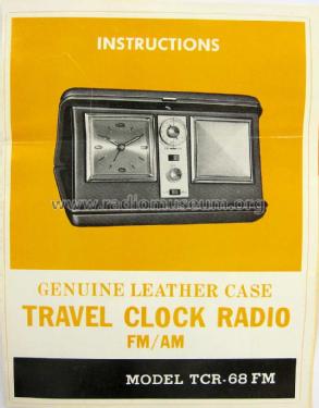 Travel Clock Radio TCR-68FM ; Aimor Electric Works (ID = 1440049) Radio