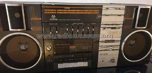 AM/FM 2 Band Stereo Component System PC-200; Aiostay Brand; (ID = 3090904) Radio