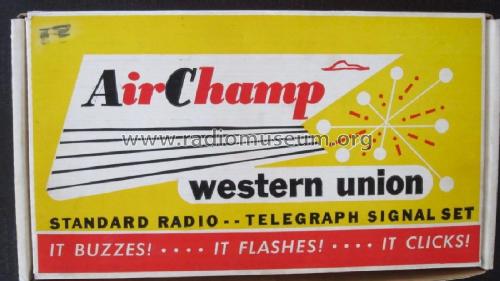 Standard Radio - Telegraph Signal Set M.V.400; Air Champ Sales Co.; (ID = 1736064) Morse+TTY