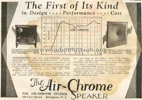 Air-Chrome Speaker ; Air-Chrome, (ID = 1167142) Speaker-P