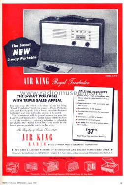 A-510 ; Air King Products Co (ID = 1191072) Radio