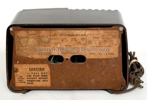 A-511 'Prince' Ch= 477; Air King Products Co (ID = 2510596) Radio