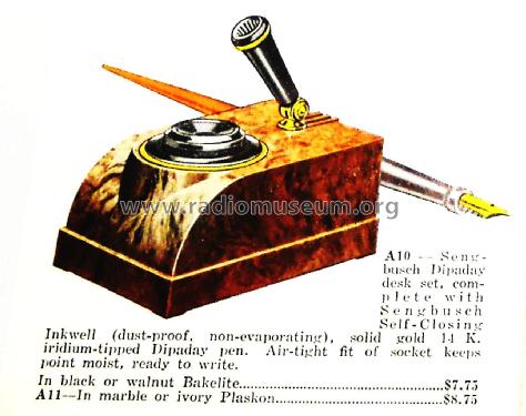 Pen and Inkwell A10 & A11; Airite Sengbusch (ID = 2637497) Misc