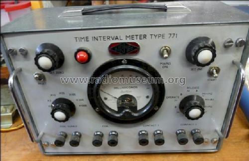 Time Interval Meter 771; Airmec Ltd.; (ID = 1035289) Equipment