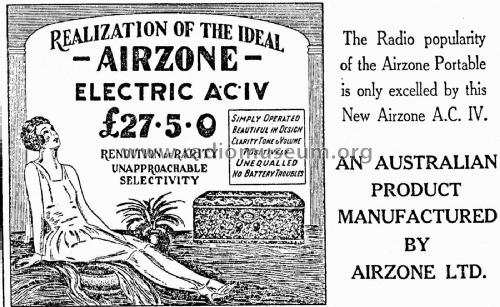 Airzone Electric ACIV ; Airzone 1931 Ltd.; (ID = 2149016) Radio