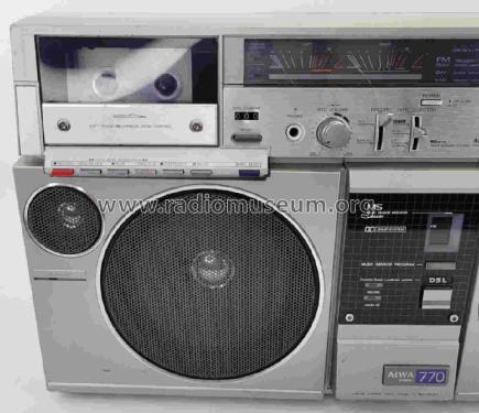 4 Band Stereo Radio Cassette Recorder CS-770E; Aiwa Co. Ltd.; Tokyo (ID = 2987387) Radio