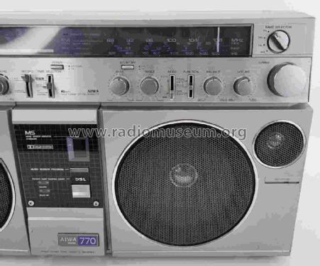 4 Band Stereo Radio Cassette Recorder CS-770E; Aiwa Co. Ltd.; Tokyo (ID = 2987388) Radio