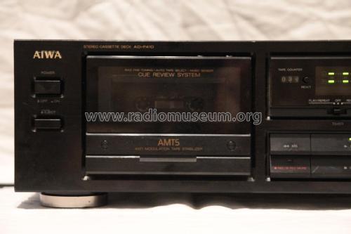 Stereo Cassette Deck AD-F410; Aiwa Co. Ltd.; Tokyo (ID = 2120821) R-Player