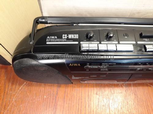 AM / FM Stereo Radio Cassette Recorder CS-WN30H; Aiwa Co. Ltd.; Tokyo (ID = 2621658) Radio