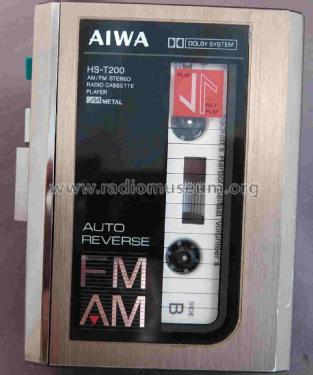 AM/FM Stereo Radio Cassette Player HS-T200; Aiwa Co. Ltd.; Tokyo (ID = 2987436) Radio