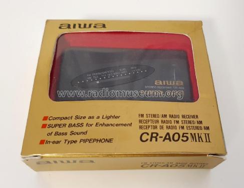 AM/FM Stereo Super Bass CR-A05MkII; Aiwa Co. Ltd.; Tokyo (ID = 3028495) Radio