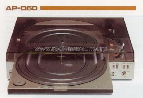 Auto-Return Turntable AP-D-50; Aiwa Co. Ltd.; Tokyo (ID = 669059) R-Player