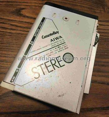 Cassetteboy AM/FM Stereo Cassette Recorder HS-J9; Aiwa Co. Ltd.; Tokyo (ID = 2987604) Radio