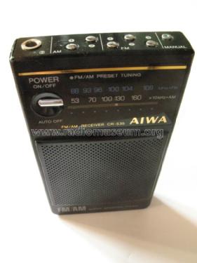 FM/AM Receiver CR-S35; Aiwa Co. Ltd.; Tokyo (ID = 1467606) Radio