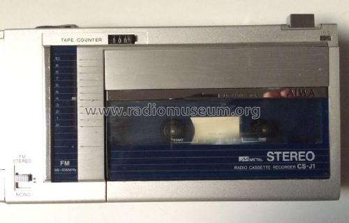 Stereo Radio Cassette Recorder CS-J1; Aiwa Co. Ltd.; Tokyo (ID = 1757006) Radio