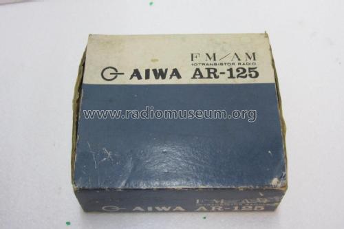 FM/AM 10 Transistor radio AR-125; Aiwa Co. Ltd.; Tokyo (ID = 3042303) Radio