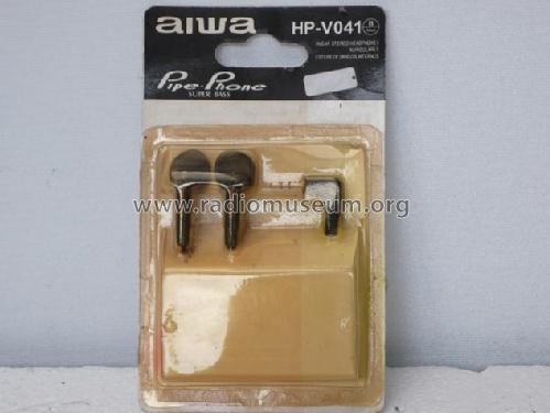 In Ear Stereo Headphones HP V041; Aiwa Co. Ltd.; Tokyo (ID = 1685083) Speaker-P