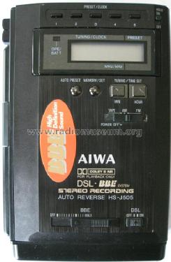 HS-J505; Aiwa Co. Ltd.; Tokyo (ID = 824083) Radio