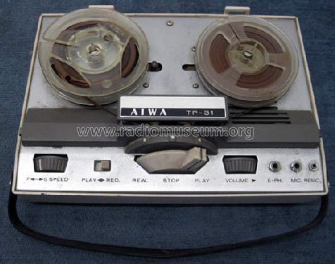 Portable Reel to Reel Tape Recorder R-Player Aiwa Co. Ltd.; Tokyo