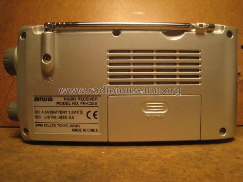 Radio Receiver FR-C250; Aiwa Co. Ltd.; Tokyo (ID = 2016033) Radio