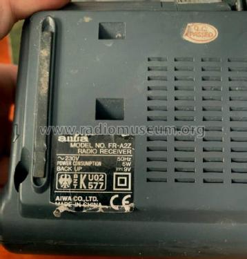 FM/AM Clock Radio receiver FR-A2Z; Aiwa Co. Ltd.; Tokyo (ID = 2924369) Radio