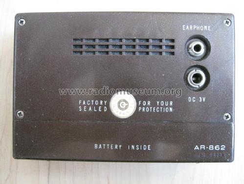 Solid State 10 Transistor AR-862 ; Aiwa Co. Ltd.; Tokyo (ID = 1401707) Radio