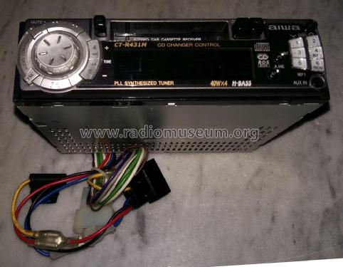 Stereo Car Cassette Receiver CT-R431MYZ; Aiwa Co. Ltd.; Tokyo (ID = 2486449) Car Radio