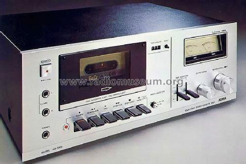 Stereo Cassette Deck AD-7200; Aiwa Co. Ltd.; Tokyo (ID = 638658) R-Player