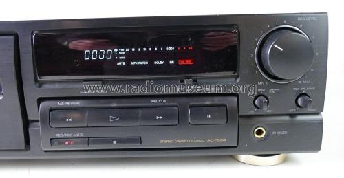 Stereo Cassette Deck AD-F550E; Aiwa Co. Ltd.; Tokyo (ID = 2853262) R-Player