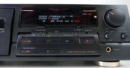 Stereo Cassette Deck AD-F550E; Aiwa Co. Ltd.; Tokyo (ID = 2853264) R-Player