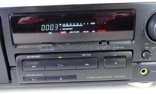 Stereo Cassette Deck AD-F550E; Aiwa Co. Ltd.; Tokyo (ID = 2853265) R-Player