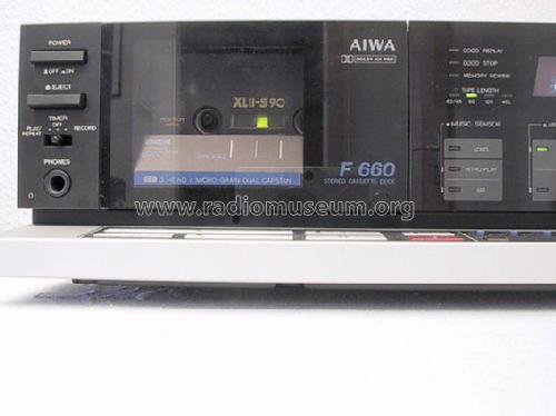 Stereo Cassette Deck AD-F660; Aiwa Co. Ltd.; Tokyo (ID = 2121983) R-Player