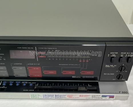 Stereo Cassette Deck AD-F660; Aiwa Co. Ltd.; Tokyo (ID = 2975224) R-Player