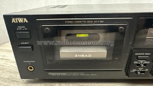 Stereo Cassette Deck AD-F780; Aiwa Co. Ltd.; Tokyo (ID = 3010898) R-Player