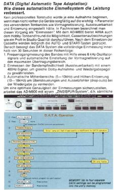 Stereo Cassette Deck AD-M800; Aiwa Co. Ltd.; Tokyo (ID = 669041) R-Player