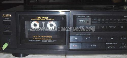 Stereo Cassette Deck AD-R470; Aiwa Co. Ltd.; Tokyo (ID = 1176636) R-Player