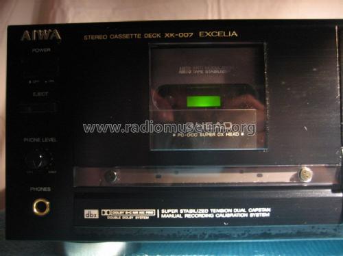 Stereo Cassette Deck XK-007; Aiwa Co. Ltd.; Tokyo (ID = 707947) R-Player