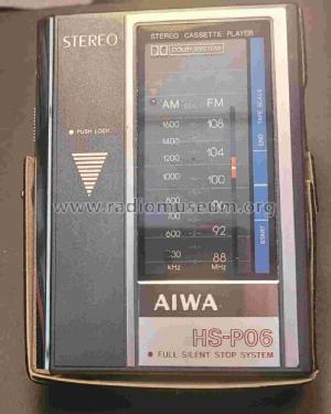 Stereo Cassette Player HS-P06; Aiwa Co. Ltd.; Tokyo (ID = 2987365) Radio