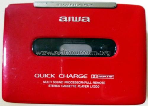 Stereo Cassette Player - Ladies` Collection LX200 HS-LX200; Aiwa Co. Ltd.; Tokyo (ID = 2702242) R-Player