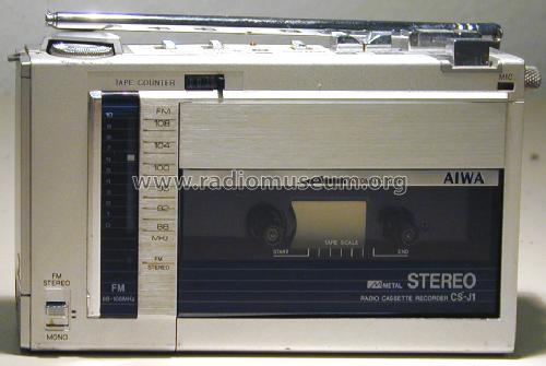 Stereo Radio Cassette Recorder CS-J1; Aiwa Co. Ltd.; Tokyo (ID = 1521408) Radio