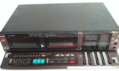 Stereo Double Cassette Deck AD-WX220; Aiwa Co. Ltd.; Tokyo (ID = 1452995) R-Player