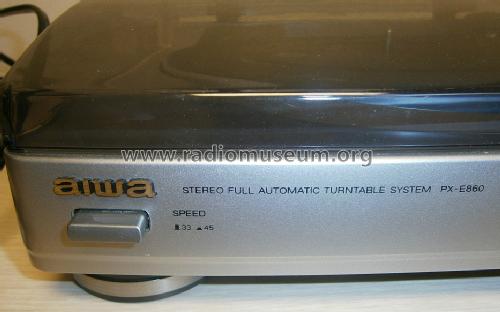 Stereo Full Automatic Turntable System PX-E860; Aiwa Co. Ltd.; Tokyo (ID = 1457869) R-Player