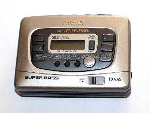 Stereo Radio Cassette Player HS-TX476; Aiwa Co. Ltd.; Tokyo (ID = 2021251) Radio