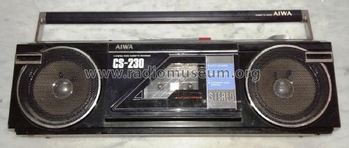 Stereo Radio Cassette Recorder CS230EZX; Aiwa Co. Ltd.; Tokyo (ID = 2282894) Radio