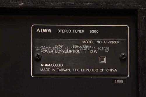 Stereo Tuner AT-9300K; Aiwa Co. Ltd.; Tokyo (ID = 1697997) Radio