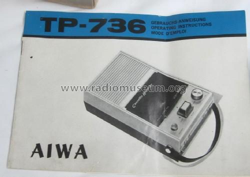 TP736; Aiwa Co. Ltd.; Tokyo (ID = 1592882) R-Player