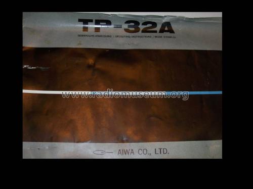 TP-32 A; Aiwa Co. Ltd.; Tokyo (ID = 2123055) Ton-Bild