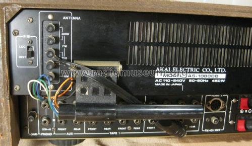 4 Channel Receiver AS-1080DB; Akai Electric Co., (ID = 3026671) Radio