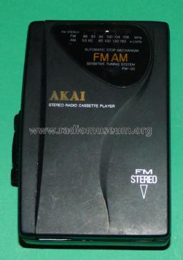 FM/AM Headphone Stereo Player PM-02; Akai Electric Co., (ID = 2982198) Radio